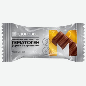 Гематоген форте Магнит с L-карнитином