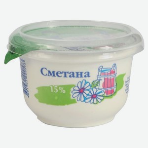 Сметана Судогодский молочный завод, 15%, 200 г
