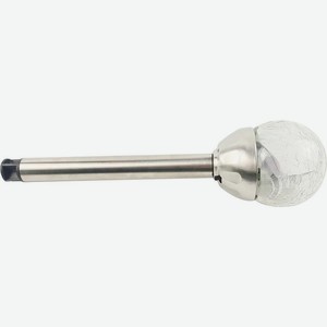 Светильник садовый Шар прозрачный 8*38см