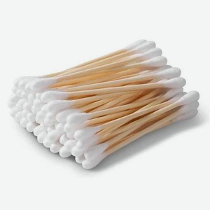 Ватные палочки на деревянной основе ALOMA, 500 шт. ООО  МаРРо Маркет Рус 