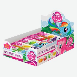 Жевательная конфета My Little Pony Фруктовые язычки, 10 г