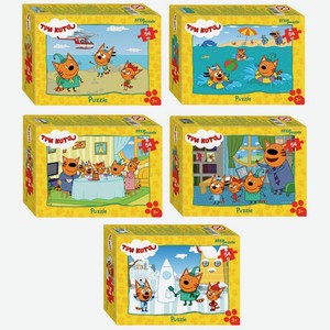 Игра Step puzzle company Мозаика Puzzle Три кота 54 элемента в ассортименте 1шт.