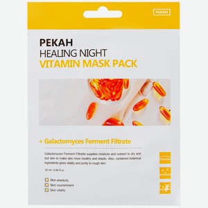 Маска для лица PEKAH Healing night вечерняя восстан., Корея, 25 мл
