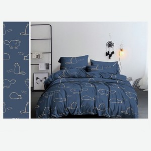 Комплект постельного белья  Хорошо Дома  Полисатин Евро нав.