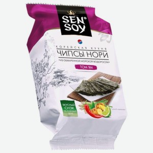 Чипсы Sen Soy Нори Том Ям, 4.5г, 5 г