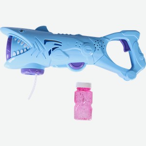 Генератор мыльных пузырей BIGGA Акула, со световыми и звуковыми эффектами, Арт. B1449750