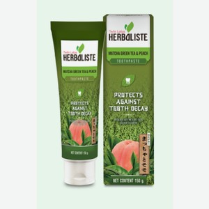 Зубная паста Twin Lotus Зеленый чай и персик 50 г