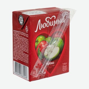 Напиток сокосодержащий, Любимый, 0,2 л, в ассортименте