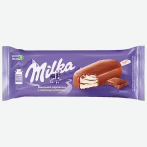 Мороженое Milka сливочное ванильное эскимо 62 г