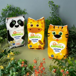 Салфетки влажные детские  Animals  , Smart, 50 шт., в ассортименте