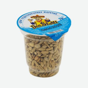 Ядра подсолнечника жареные, Don Semi, с морской солью, 70 г