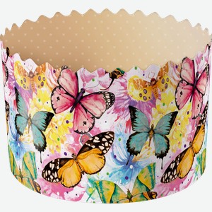 Формы для куличей Тодико 3шт цветные 124*90мм