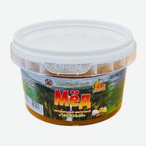 Мед Таёжный натуральный цветочный Ульеград 350г