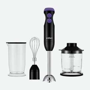 KITFORT Блендер погружной  3 в 1  КТ-3041-1, Черный