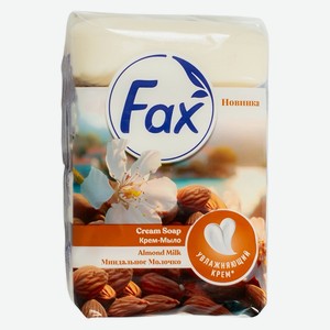Мыло туалетное FAX Миндальное молочко 4*70г