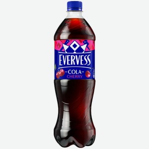 Напиток безалкогольный Evervess Cola Cherry газированный 1л