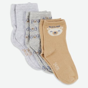 Носки детские для девочки InExtenso мишки р. 12/13-13/14, 3 пары