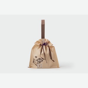 Сумка мини для хранения и подарков, бежевая 1 шт