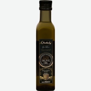 Масло оливковое OLIVITALY нерафинированное высшего качества, 250мл