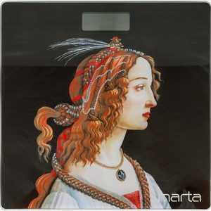 Весы напольные MARTA стекло, LCD-дисплей, автоотключение, Арт. MT-1676