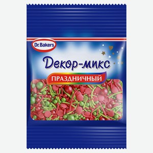 Декор-микс Dr.Bakers Праздничный, 10 г