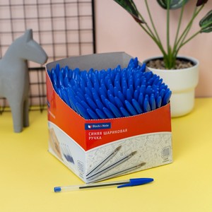 Ручка синяя шариковая, Block&Note