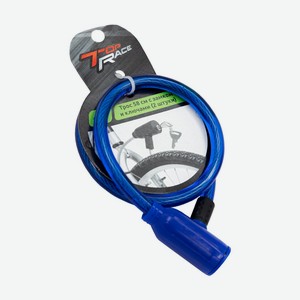 Трос с замком и ключами (2 шт.), Top Race, 58 см, в ассортименте