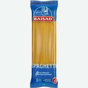 Макароны BAISAD Спагетти Группа А, Россия, 450 г