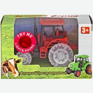 Игрушка Seven Planets трактор со световыми и звуковыми эффектами 14*9*7см 90г