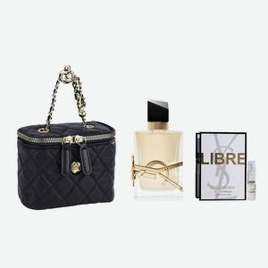 YVES SAINT LAURENT Набор Libre: Парфюмерная вода + Пробник+Сумка, 50мл+1,2мл