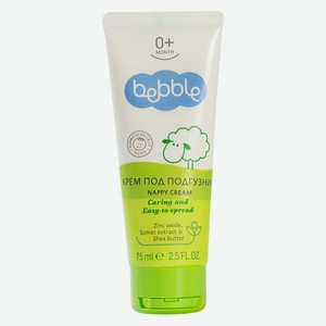 Крем под подгузник Bebble Nappy Cream 0+ 75мл