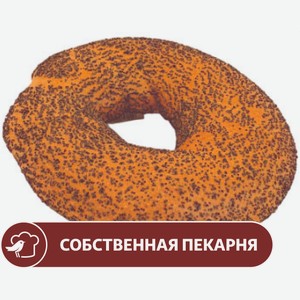 Бублик АШАН с маком, 100 г