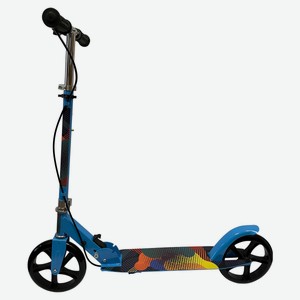 Самокат для взрослых с тормозом 2 колеса 200 мм
