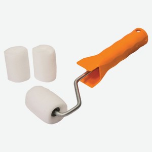 Мини-валик «Шабашка» поролоновый 100 мм + 2 шубки