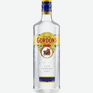 Джин Gordon s London Dry сухой 0.7л, 700 мл