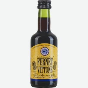 Напиток спиртной Fernet Vittone биттер 40% 0.05л, 50 мл