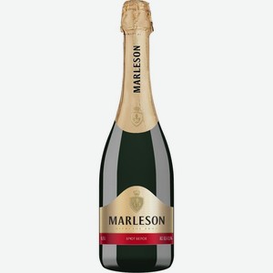 Вино игристое Marleson белое брют 10.5-12.5% 0.75л, 750 мл