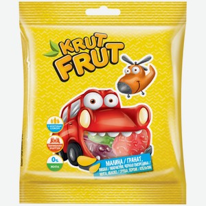 Мармелад жевательный KRUTFRUT Машинки, Россия, 70 г