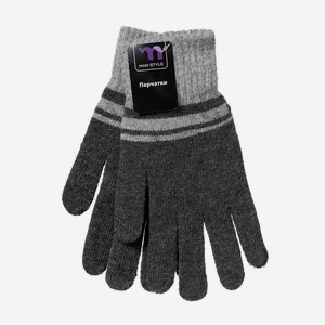 Перчатки мужские, Man Style, в ассортименте, 25х11.5 см