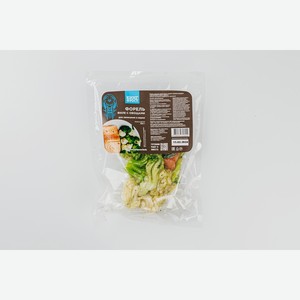 Форель с овощами с пряностями в масле зам., 300 г 300 г