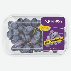 Виноград чёрный Артфрут без косточек, 500г, 500 г