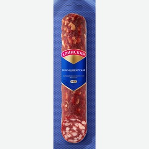 Колбаса сырокопченая КЛИНСКИЙ Брауншвейгская, высший сорт, весовая