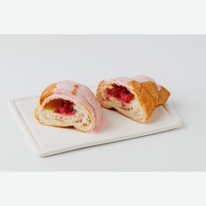 Круассан с малиной, кафе 90 г