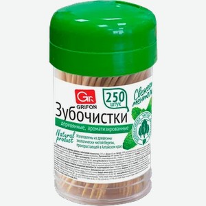Зубочистки GRIFON с ментолом 250шт