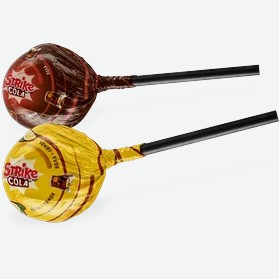 Карам. лед.на палочке Страйк кола+лимон 11,3г