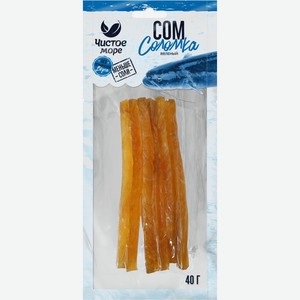 Рыба ЧИСТОЕ МОРЕ соломка вяленый, Россия, 40 г