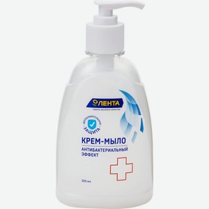 Жидкое крем-мыло ЛЕНТА с антибакт. эффектом, Россия, 300 мл