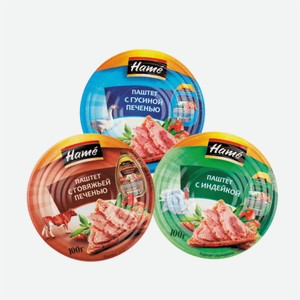 Паштет  Хамэ  в ассортименте 100г