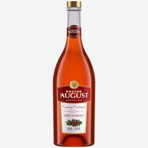 Аперитив Doctor August Клюква и Кардамон 0,5 л