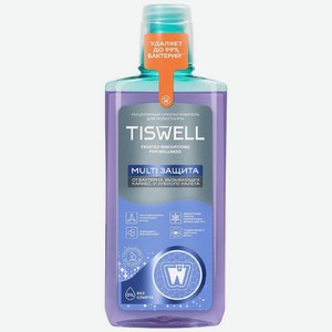 Ополаскиватель для полости рта Tiswell Multi защита мицеллярный, 500мл, 500 мл
